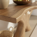 Organic Branch Solid Wood Console Table – Root Series