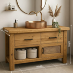 Oakline Solid Wood Bathroom Vanity