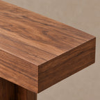 Artisan Sphere And Knot Pedestal Console Table For Entryway