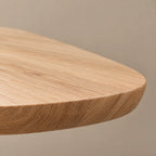Contemporary Spiral Pedestal Console Table For Entryway
