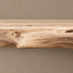 Coastal Driftwood Console Table With Twisted Branch Legs For Entryway