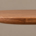 Handcrafted Closed Loop Pedestal Console Table For Entryway