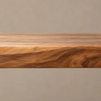 Modern Wave Base Console Table With Flowing Ribbon Leg For Entryway