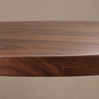 Contemporary Round Foyer Table With Twisted Spiral Pedestal Base