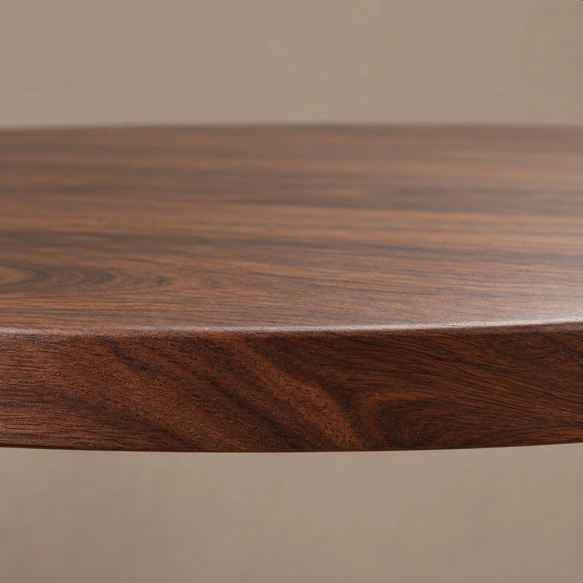 Contemporary Round Foyer Table With Twisted Spiral Pedestal Base