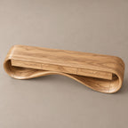 Sculptural Wave TV Stand With Three Drawers For Living Room