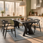 Organic Live Edge Dining Table With Branching Root Legs For Dining Room