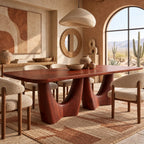 Organic Live Edge Dining Table With Flowing Branch Legs For Dining Room