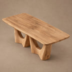 Organic Live Edge Dining Table With Flowing Branch Legs For Dining Room