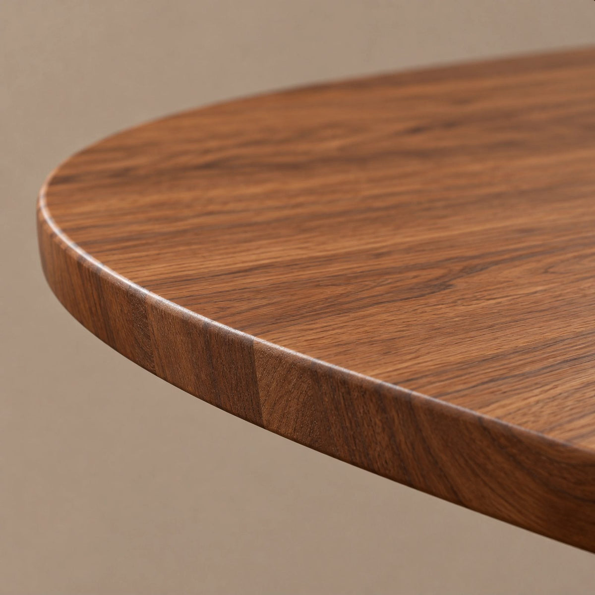 Organic Oval Live Edge Dining Table With Crossed Base For Dining Room