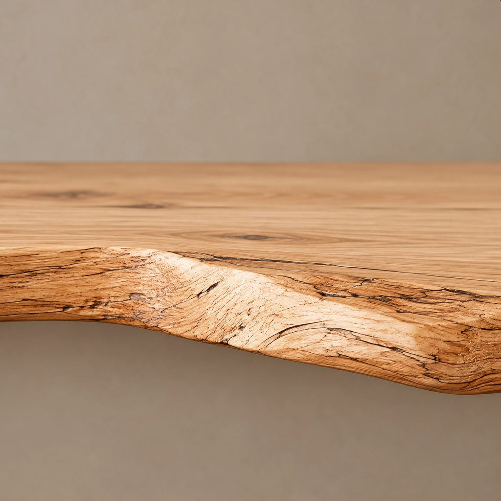 Sculptural Tree Branch TV Console With Open Shelf For Living Room