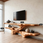 Mid Century Sculptural Root Base TV Stand For Living Room