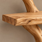 Modern Floating Tree Bookshelf With Arched Branch Shelves For Living Room