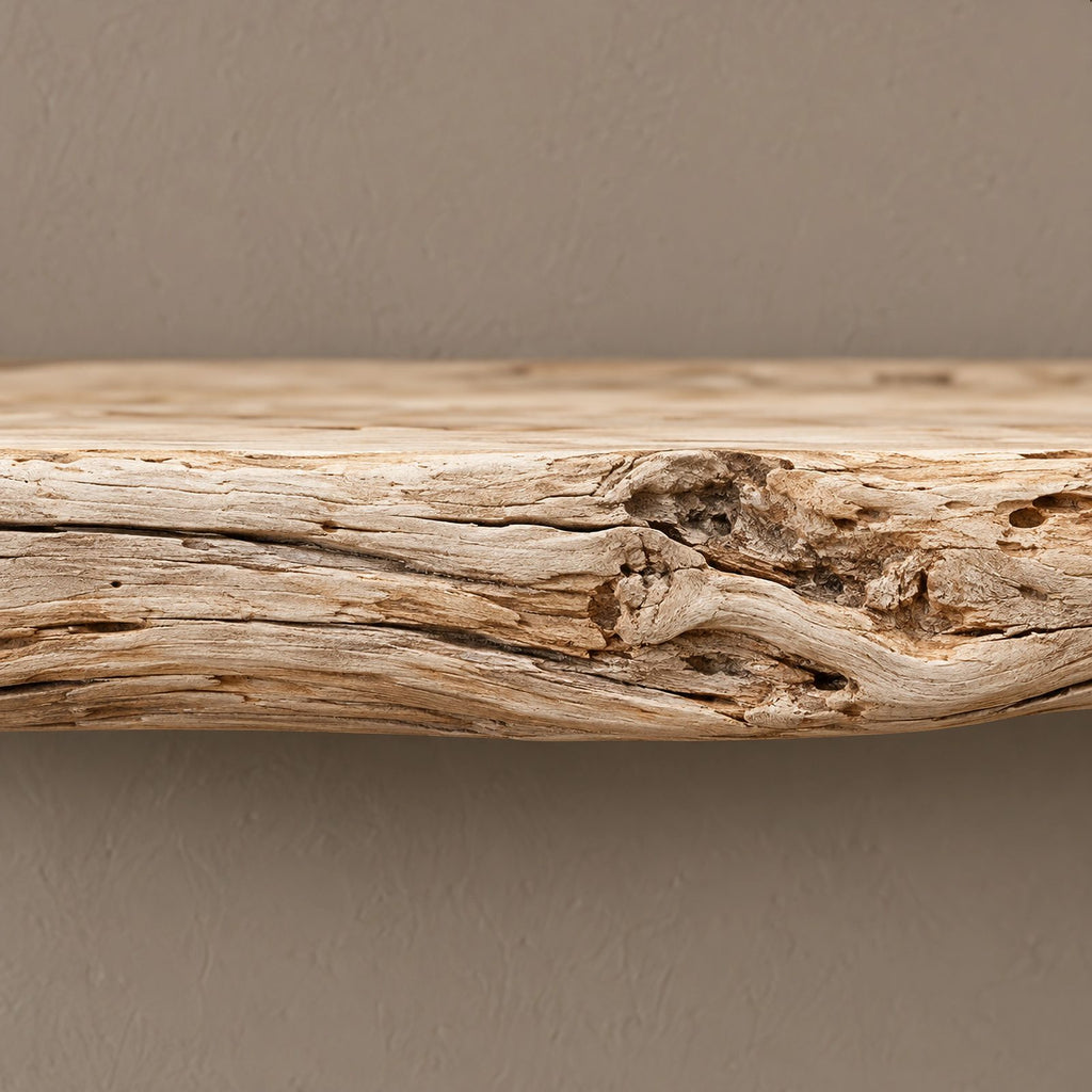 Rustic Driftwood Corner Tree Bookshelf With Branch Shelves For Living Room