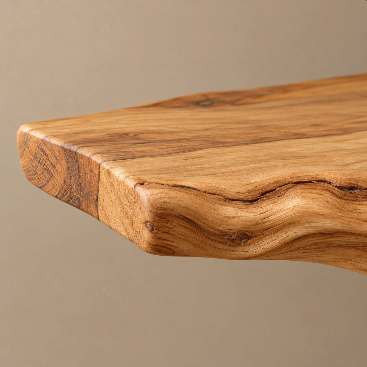 Organic Wall Tree Bookshelf With Arching Curved Trunk For Living Room
